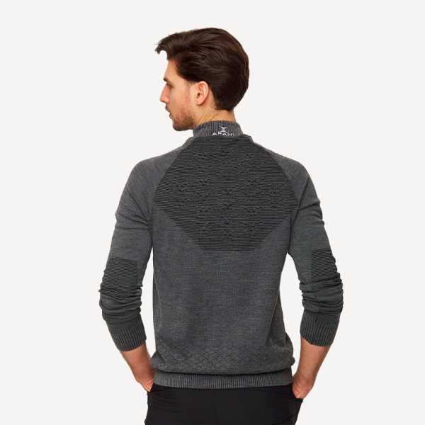 Джемпер APANI 4.0 TRANSMISSION LAYER ZIP UP MEN (L; grey)